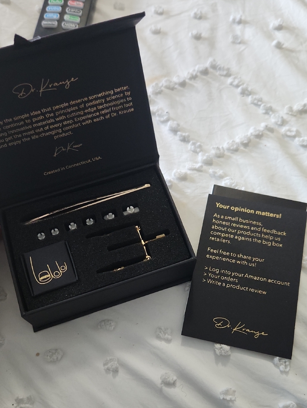 Gold Ear Care Kit - Portable Ear Cleaning Tool Set